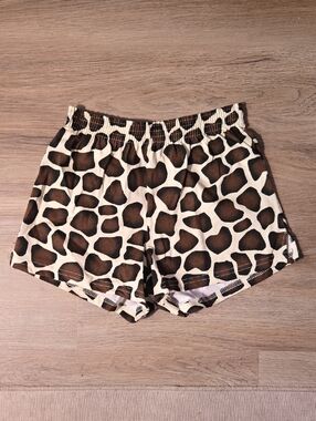 New! Soffe Giraffe-Print Athletic Shorts